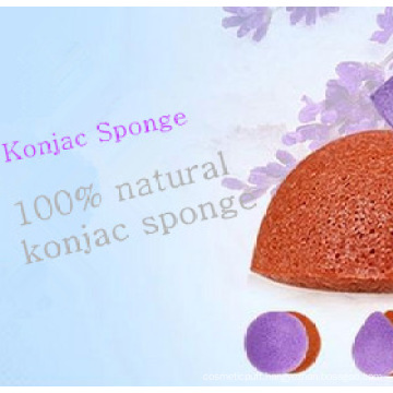 Facial Cleansing Konjac Sponge100 % Natural Konnyaku Facial Sponge/